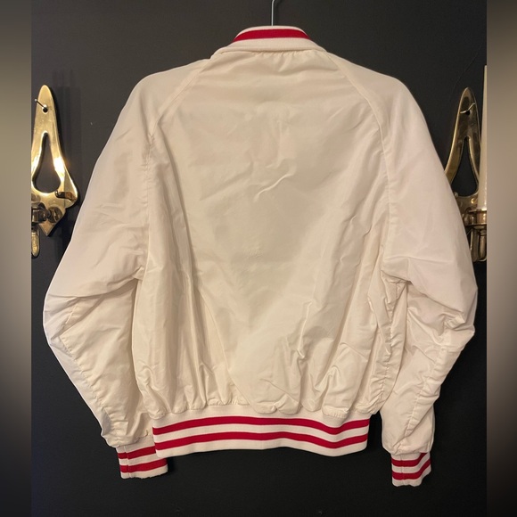 Vintage Diet Coke King Varsity Baseball Bomber Jacket Windbreaker - Picture 2 of 14